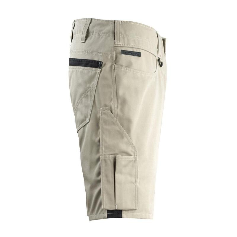 MASCOT® Stuttgart rövidnadrág, világos khaki/fekete