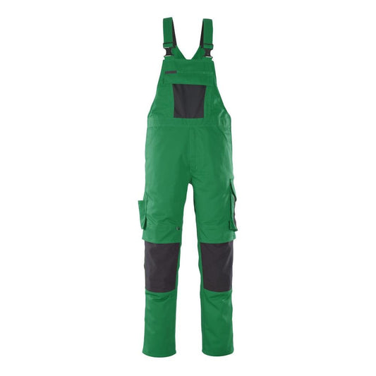 MASCOT® Leipzig dungarees, zöld/fekete