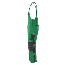 MASCOT® Leipzig dungarees, zöld/fekete