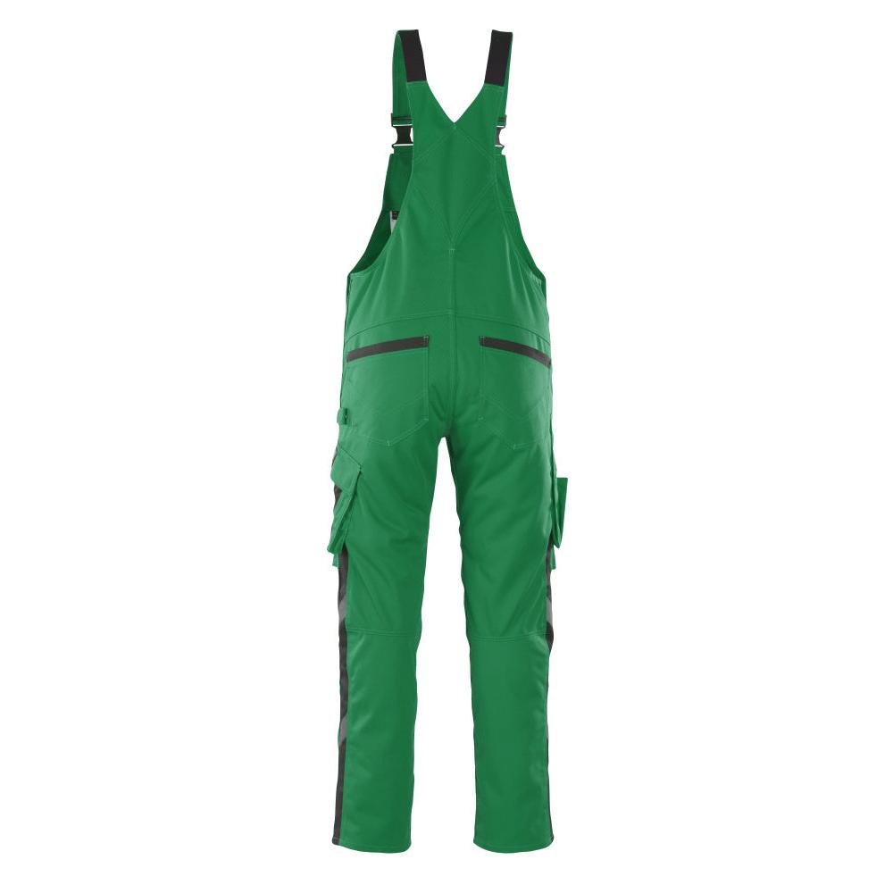 MASCOT® Leipzig dungarees, zöld/fekete