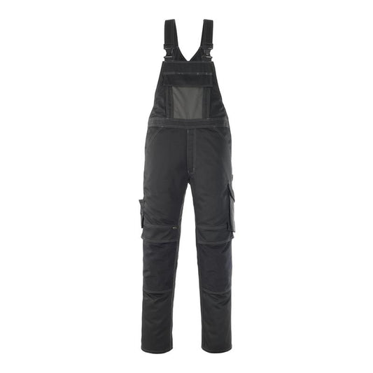 MASCOT® Leipzig dungarees, fekete/sötét antracit