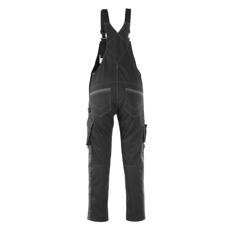 MASCOT® Leipzig dungarees, fekete/sötét antracit