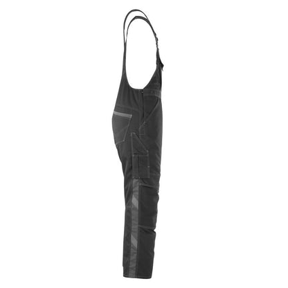 MASCOT® Leipzig dungarees, fekete/sötét antracit