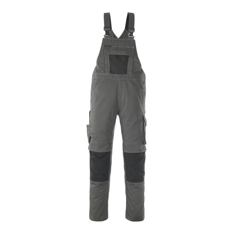MASCOT® Leipzig dungarees, sötét antracit/fekete
