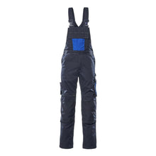 MASCOT® Augsburg dungarees, fekete kék/kukoricakék