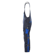 MASCOT® Augsburg dungarees, fekete kék/kukoricakék