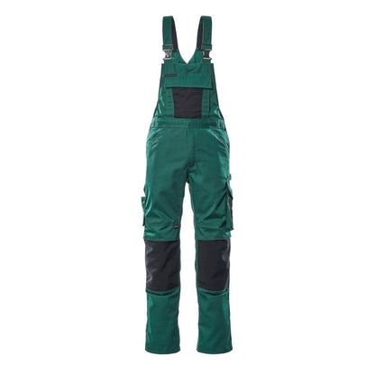 MASCOT® Augsburg dungarees, zöld/fekete