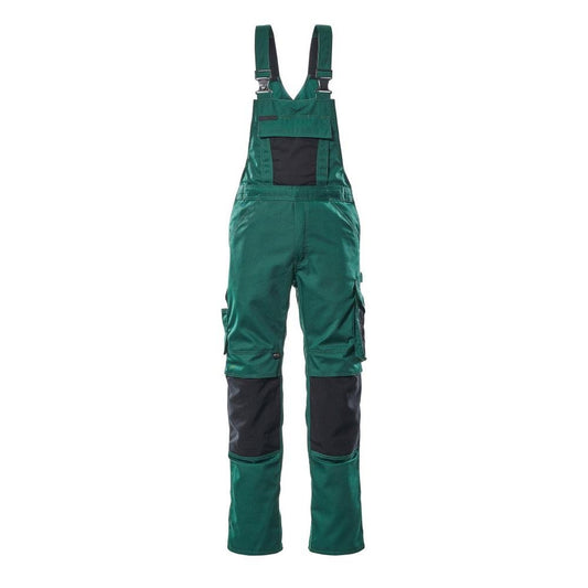 MASCOT® Augsburg dungarees, zöld/fekete