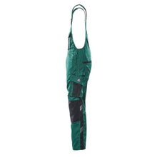 MASCOT® Augsburg dungarees, zöld/fekete