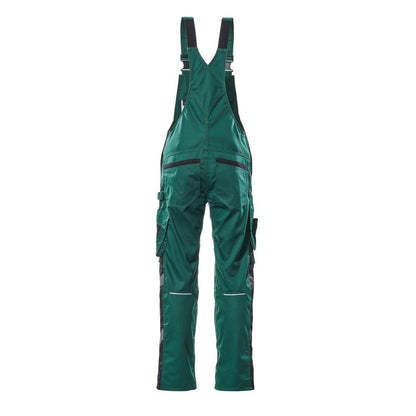MASCOT® Augsburg dungarees, zöld/fekete