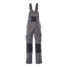MASCOT® Augsburg dungarees, antracit/fekete