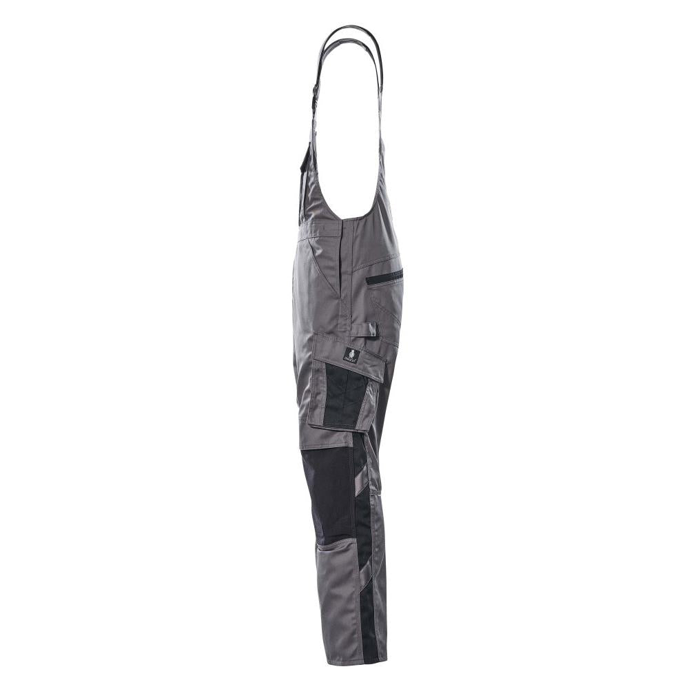 MASCOT® Augsburg dungarees, antracit/fekete