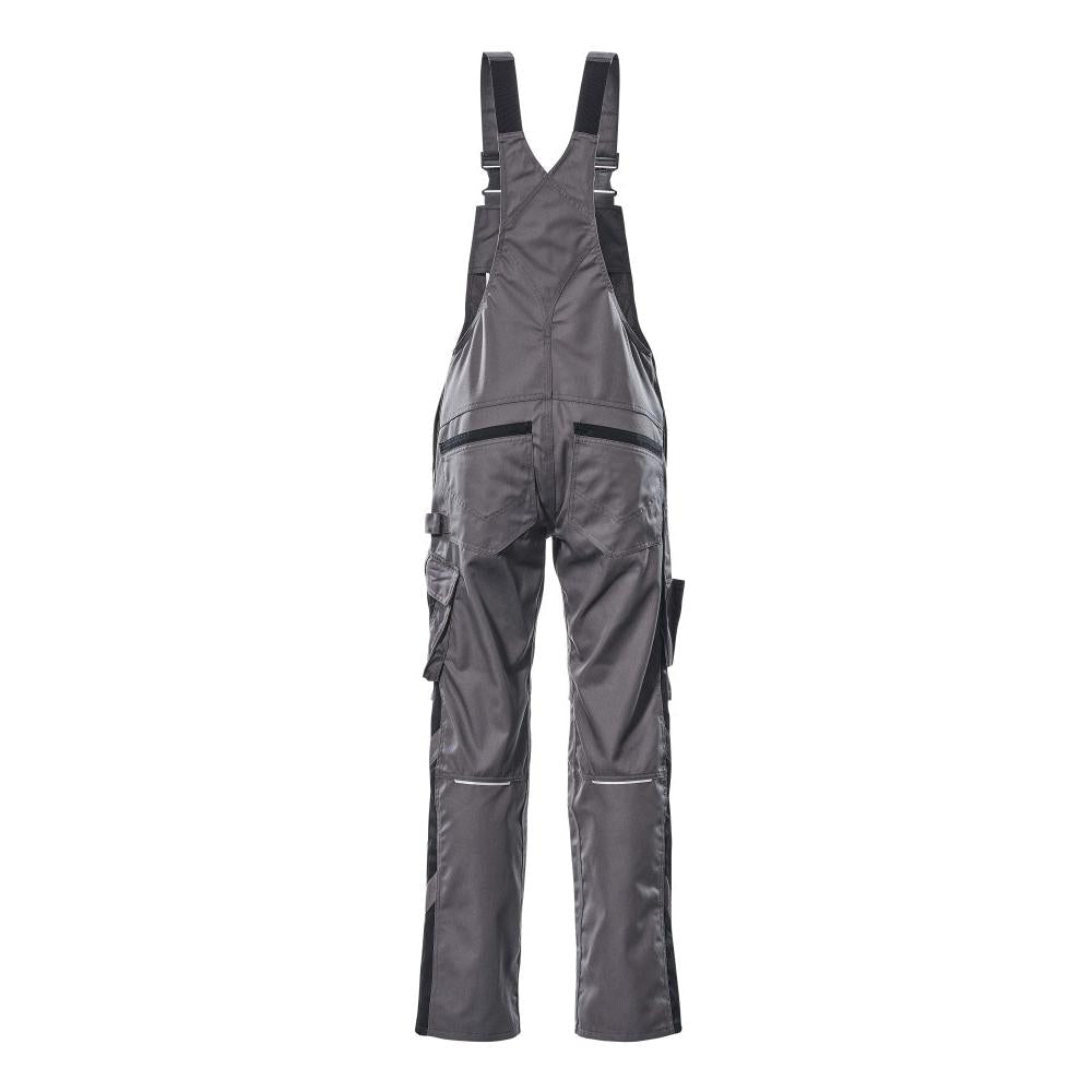 MASCOT® Augsburg dungarees, antracit/fekete