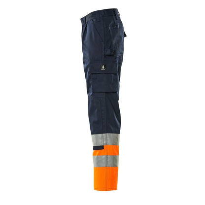 MASCOT® Patos nadrág, sötétkék/hi-vis narancs