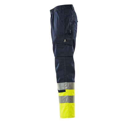 MASCOT® Patos nadrág, sötétkék/hi-vis sárga