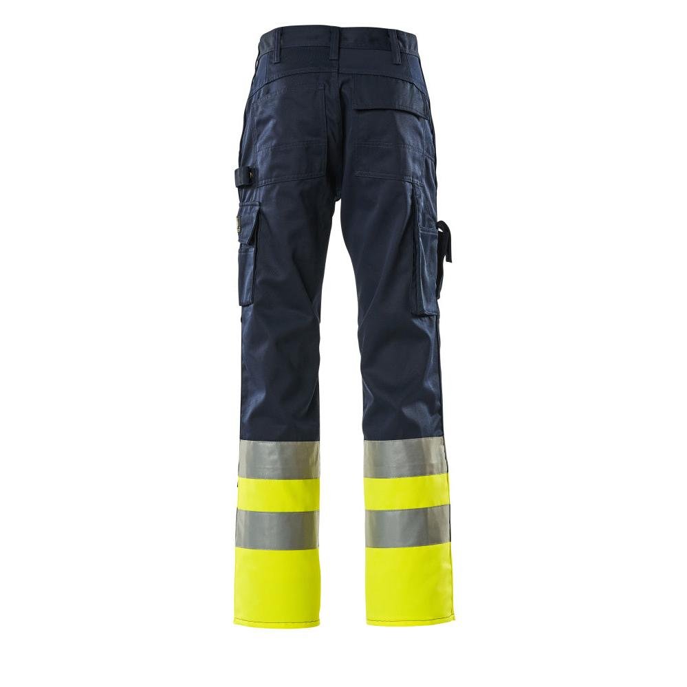 MASCOT® Patos nadrág, sötétkék/hi-vis sárga