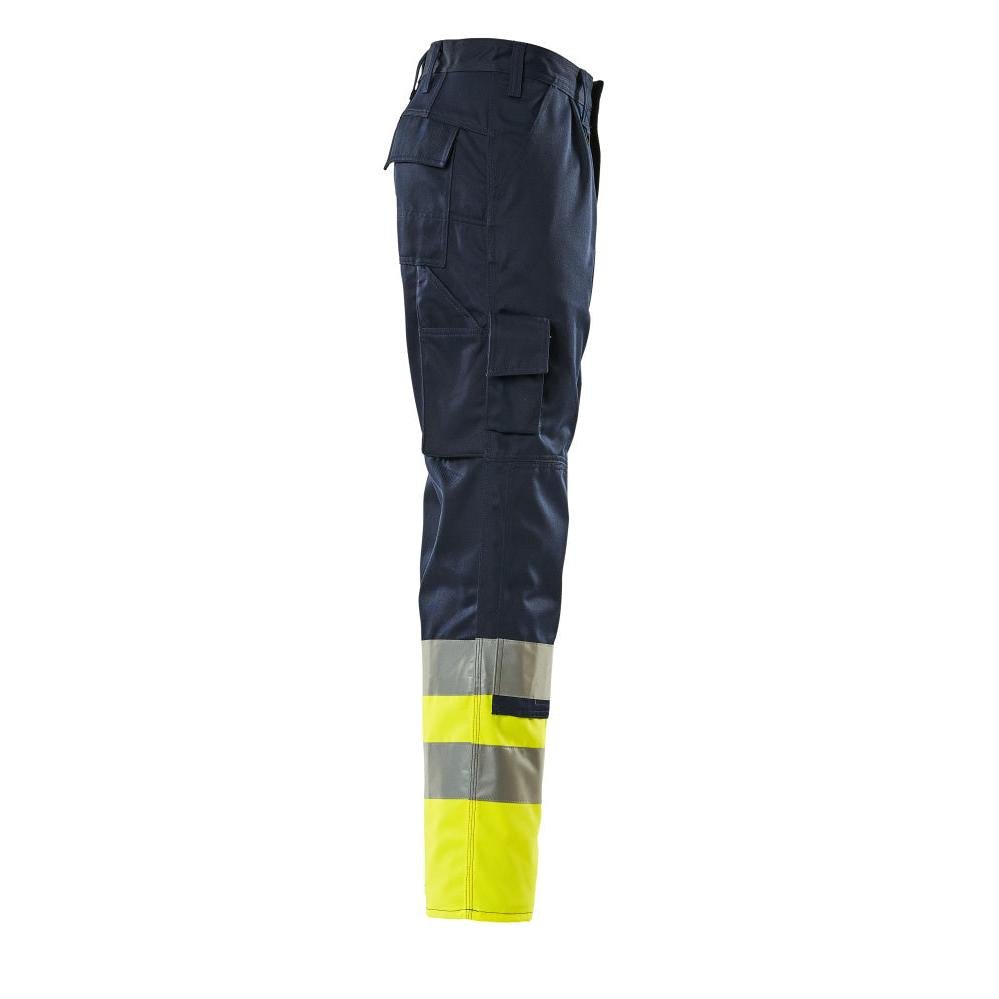 MASCOT® Patos nadrág, sötétkék/hi-vis sárga