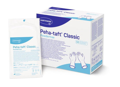 Hartmann peha-tfift® latex thout op kesztyű