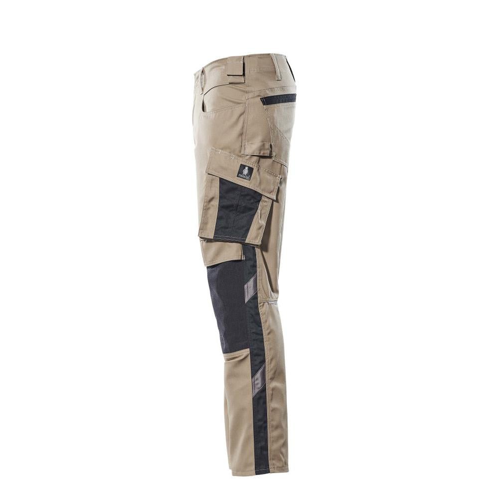 MASCOT® Mannheim nadrág, világos khaki/fekete
