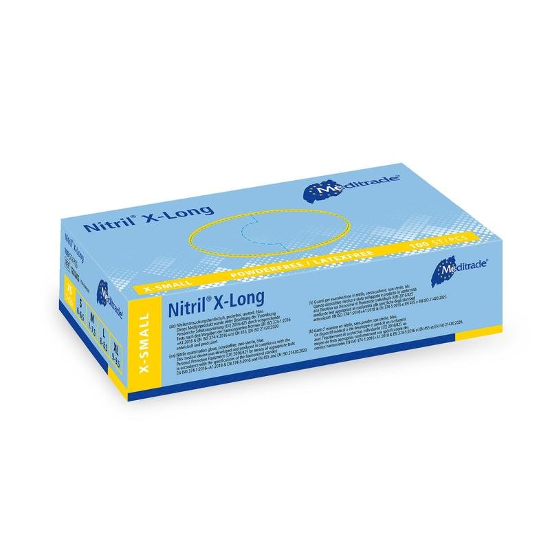 Nitril© 3000 X-Long Blue / Nitril x-long | Csomag (1 db)