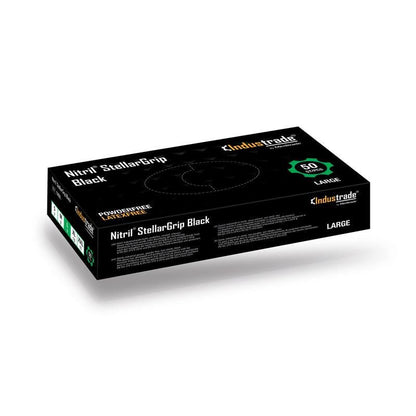 Nitril StellarGrip fekete (50 db)