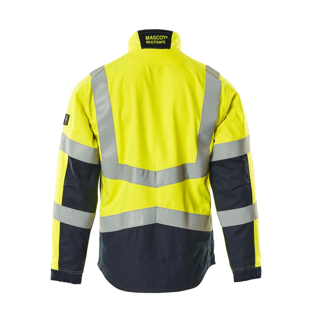 MASCOT® Biel Multisafe munkakabát, hi-vis sárga/fekete-kék