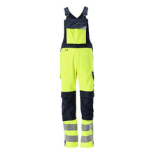 MASCOT® Davos Multisafe dungarees, hi-vis sárga/fekete-kék