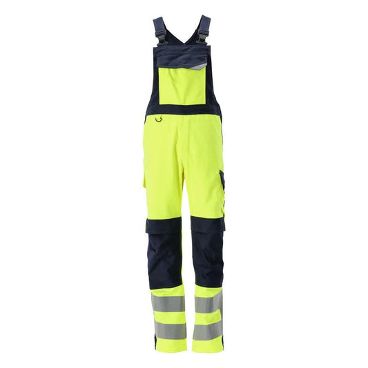 MASCOT® Davos Multisafe dungarees, hi-vis sárga/fekete-kék