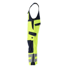 MASCOT® Davos Multisafe dungarees, hi-vis sárga/fekete-kék