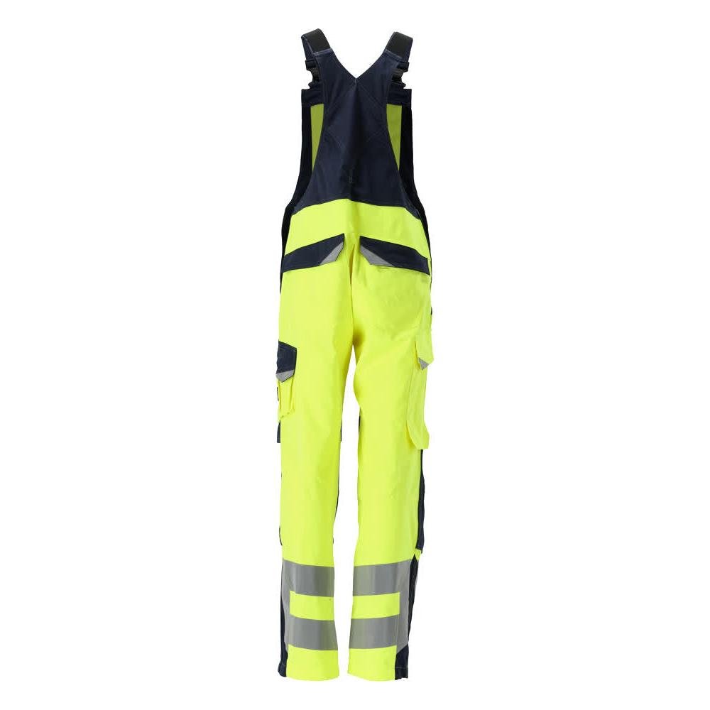 MASCOT® Davos Multisafe dungarees, hi-vis sárga/fekete-kék