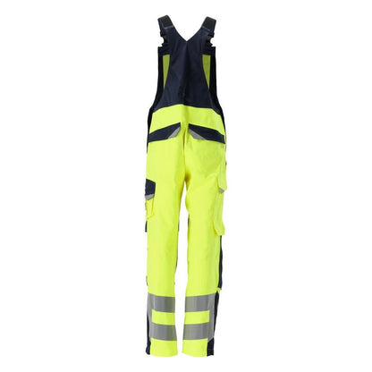 MASCOT® Davos Multisafe dungarees, hi-vis sárga/fekete-kék