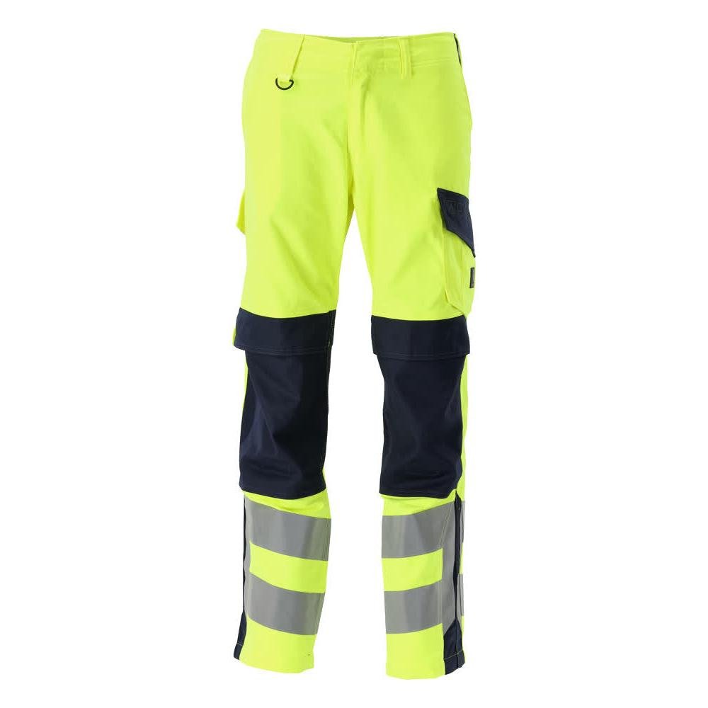 MASCOT® Arbon nadrág Multisafe, hi-vis sárga/fekete-kék