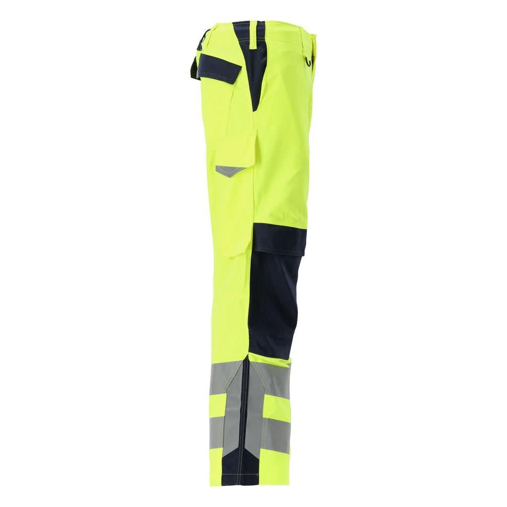 MASCOT® Arbon nadrág Multisafe, hi-vis sárga/fekete-kék