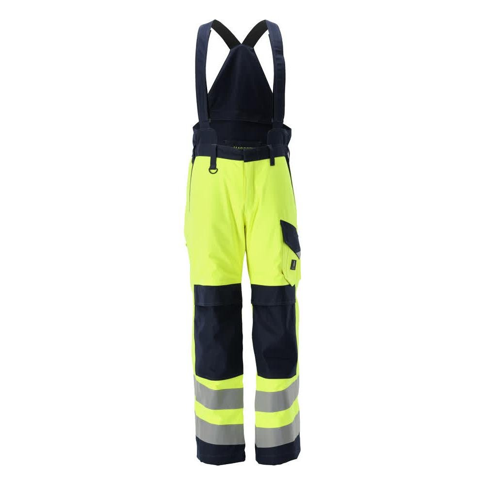 MASCOT® Renens téli nadrág Multisafe, hi-vis sárga/fekete-kék