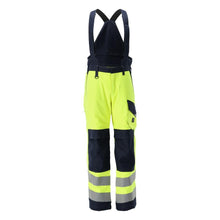 MASCOT® Renens téli nadrág Multisafe, hi-vis sárga/fekete-kék