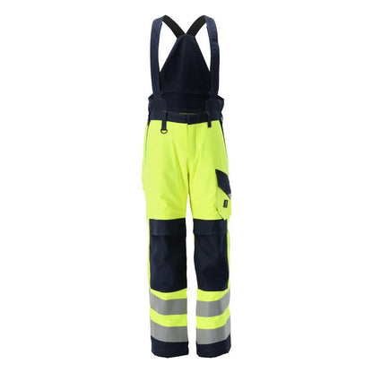 MASCOT® Renens téli nadrág Multisafe, hi-vis sárga/fekete-kék