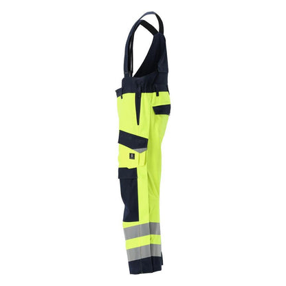 MASCOT® Renens téli nadrág Multisafe, hi-vis sárga/fekete-kék
