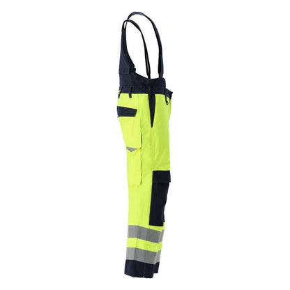 MASCOT® Renens téli nadrág Multisafe, hi-vis sárga/fekete-kék