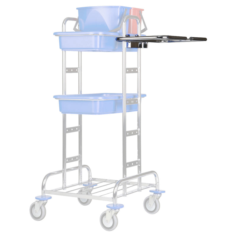 VERMOP tartókeret 120 L, oldalsó, rozsdamentes acél, 51 x 33 x 7 cm