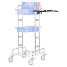 VERMOP tartókeret 120 L, oldalsó, rozsdamentes acél, 51 x 33 x 7 cm