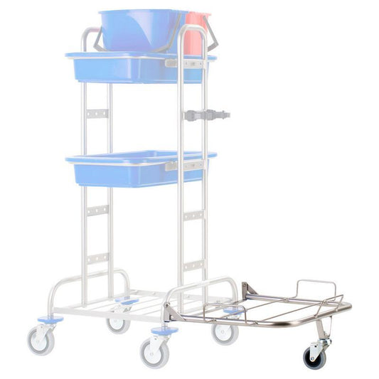 VERMOP tároló állvány 45 L-es kádhoz, támasztókerékkel