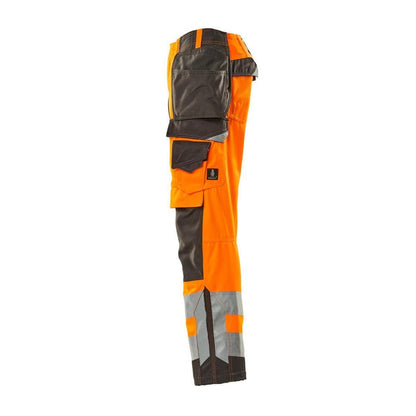 MASCOT® Wigan kézműves nadrág, hi-vis narancs/sötét antracit