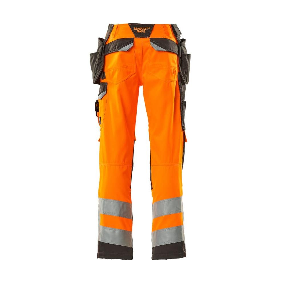 MASCOT® Wigan kézműves nadrág, hi-vis narancs/sötét antracit