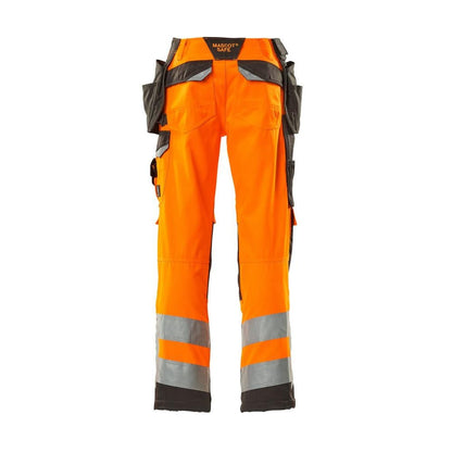 MASCOT® Wigan kézműves nadrág, hi-vis narancs/sötét antracit