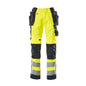 MASCOT® Wigan kézműves nadrág, hi-vis sárga/fekete-kék