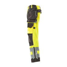 MASCOT® Wigan kézműves nadrág, hi-vis sárga/sötét antracit