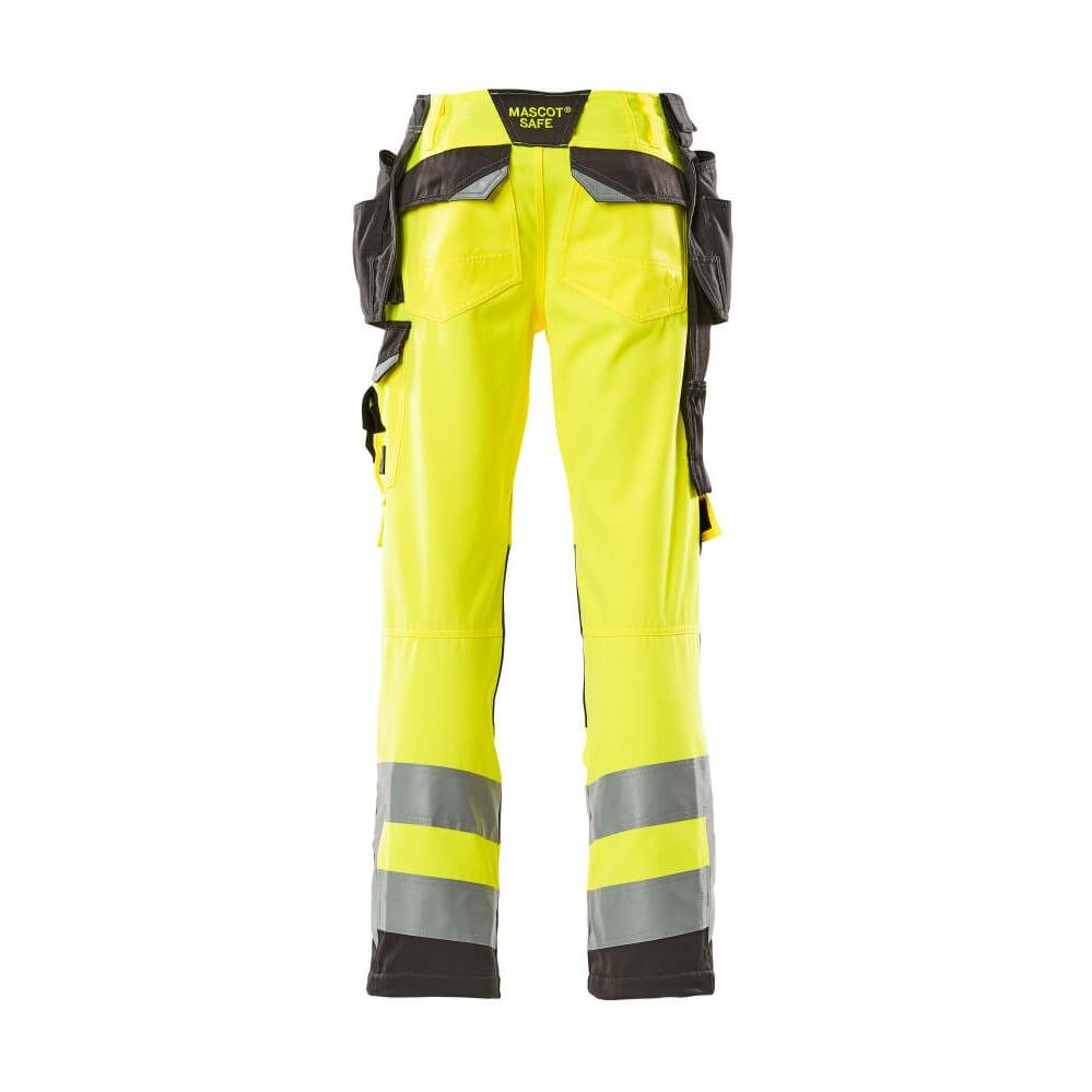 MASCOT® Wigan kézműves nadrág, hi-vis sárga/sötét antracit