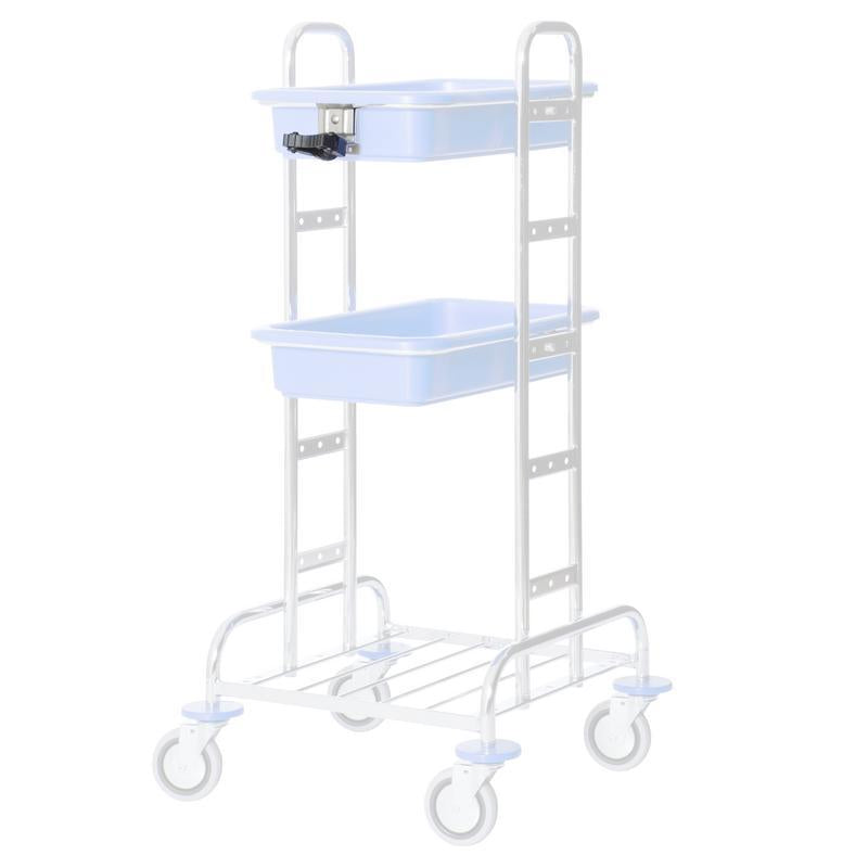 VERMOP fogantyútartó, rozsdamentes acél, 10 x 8 x 9 cm