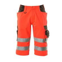MASCOT® Luton háromnegyedes nadrág, hi-vis piros/sötét antracit
