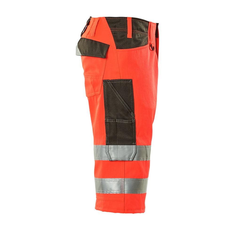 MASCOT® Luton háromnegyedes nadrág, hi-vis piros/sötét antracit